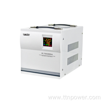 PC-TDS500VA-10KVA Servo Motor Voltage Regulator